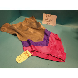 Body Lycra Lucido Tricolore senza Maniche con stelle Taglia 46 Anton