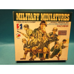Military Miniature US Army Assault infantry set scala 1/35 Mantua Model