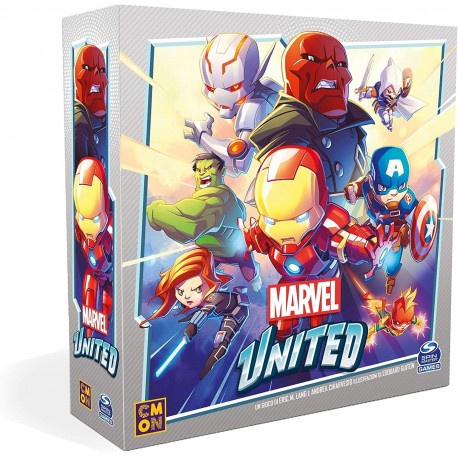 Marvel United - Gioco da Tavolo - Italiano Spin Master CMON