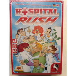 Hospital Rush - Gioco da Tavolo in inglese - Pegasus Spiele 