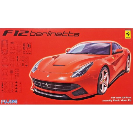 Ferrari F12 Berlinetta Plastic model Kit Scala 1/24 RS 33 Fujimi