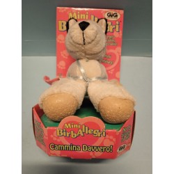 Mini Birballegri Cagnolino cm 11 Peluche  GiG Nuovo con Scatola Vintage