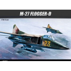Mig 27 Flogger D - Plastic Model Kit 1/72 Academy - 12455