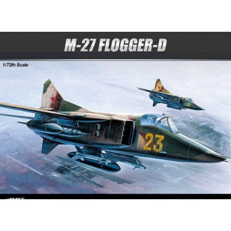 Mig 27 Flogger D - Plastic Model Kit 1/72 Academy - 12455