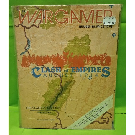 Wargamer -58 Clash of Empires 1914 - Rivista in Inglese + Wargame