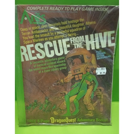 Ares Magazine - Rescue From The Hive - English ed. - TSR Game to Play Included