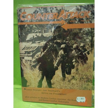 Counterattack - Drive on Frankfurt WW3 - English ed. - Wargame and Magazine