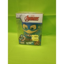 Marvel Avengers Captain America Puzzle Palz 3DPuzzle Eraser Gomma da cancellare