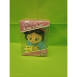 Princess Biancaneve Disney Puzzle Palz 3DPuzzle Eraser Gomma da cancellare