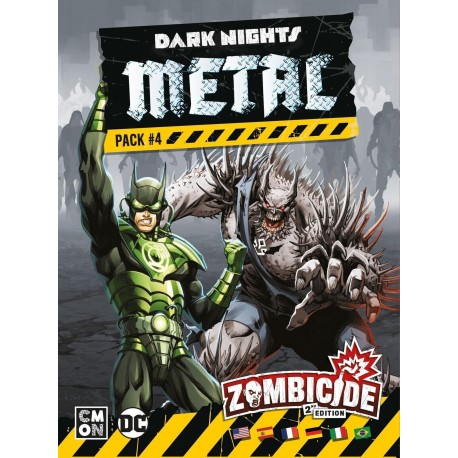 Zombicide 2. Edizione - Batman Dark Nights - Metal - Pack 4 - 2 Miniature  CMON