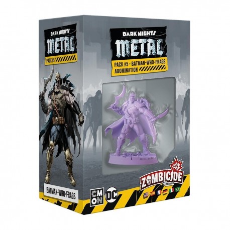 Zombicide 2. Edizione - Batman Dark Nights - Metal - Pack 5 - 1 Miniatura  CMON