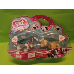 Pet Parade 2 Cagnolini Action Figure Giochi preziosi Nuovo Sigillato