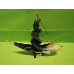 Barca in Corno Vintage 18 cm Vintage