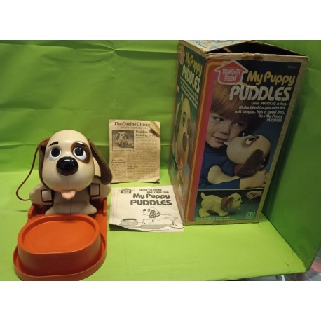 My Puppy Puddles non Testato Nuovo Romper Room Vintage