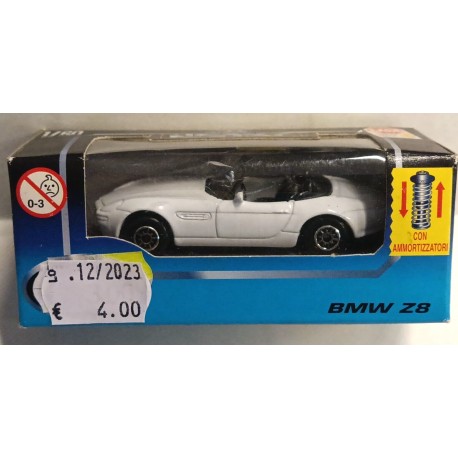 BMW Z8 - Die Cast Metal Car Model - 1:60 (ca) Globo