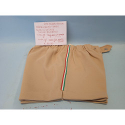 Calzoncino Tennis Nocciola Elasticizzato Tg 40 Orlando Sirola Vintage Nuovo