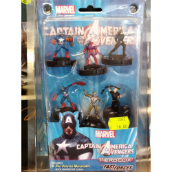 CAPTAIN AMERICA HEROCLIX Avengers Fast Forces Action Figure WIZKIDS