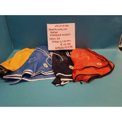 Pantaloncini Basket Raso Colore Azzurro Tg. 44 Valtiepido  Vintage Nuovi