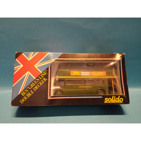 Bus Green Double Decker Line Die Cast Model N 4404 Solido