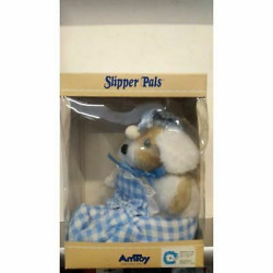 Slipper Pals - Cagnolino dentro la scarpina di panno - Alta 20 cm. -  Peluches -