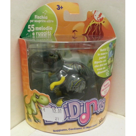 Digi Dinos - Tirex Nero - il Dinosauro che interagisce - Silverlit