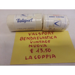 Kit Bende Elastiche Sportive da 7 e 10 cm alt. da 4,5 mt lunghe Valsport Vintage