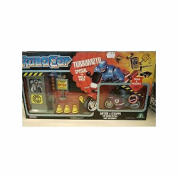 Robocop - Turbomoto - Special con Posto di Blocco - Motore a strappo con sirena 