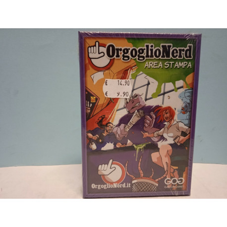 Orgoglio Nerd Area Stampa Gioco da Tavolo in Italiano GateonGames