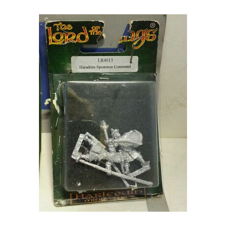 The Lord of the Rings HaradrimSpearmen Metal Miniature 28 mm Harlequin LR4013