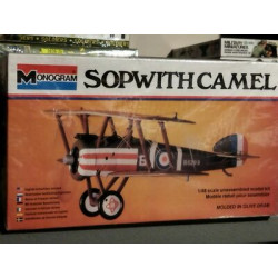 Sopwith Camel  Plastic Model Kit Scala 1/48 5204 Monogram