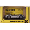 Maserati Birdcage 1961 Presentazione 020 Argento Die Cast Model 1/43  Progetto K