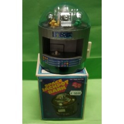 Space Jackpot Bank- Salvadanaio Spaziale - meccanico a molla '80 NB Vintage