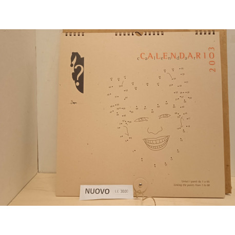 Calendario Ludico Unisci i punti  2003 Vintage