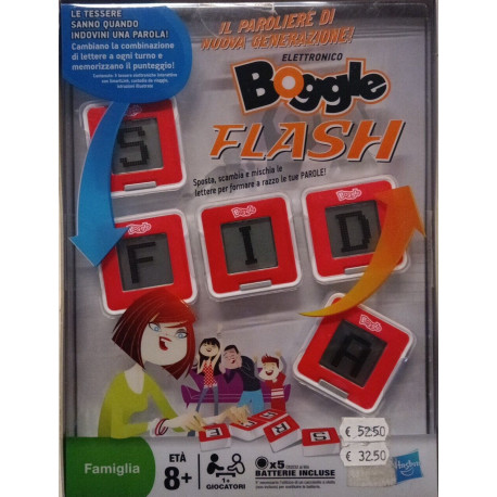 Boggle Flash - il Paroliere Elettronico Gioco da Tavolo Hasbro Vintage