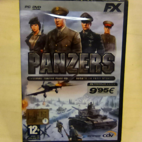 Panzers Videogame Pc Windows XP CD/DVD Rom