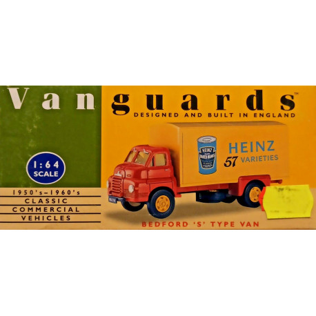 Bedford S Type Van - Truck Camion - Commercial Vehicle Vanguards Lledo 1:64