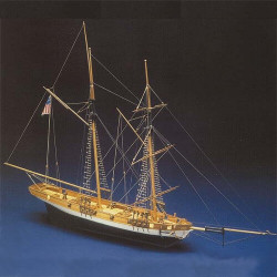 Modellismo navale in legno - 1812 Baltimore Schooner Lynx - in legno Mantua