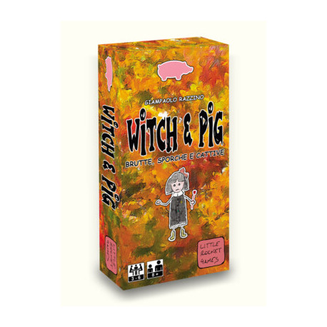 Witch e Pig Gioco da Tavolo in Italiano Little Rocket Games