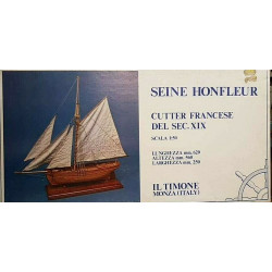 Modellismo Navale Seine Honfleur - Il Timone Monza - Model Kit-1:50  62x56x25cm