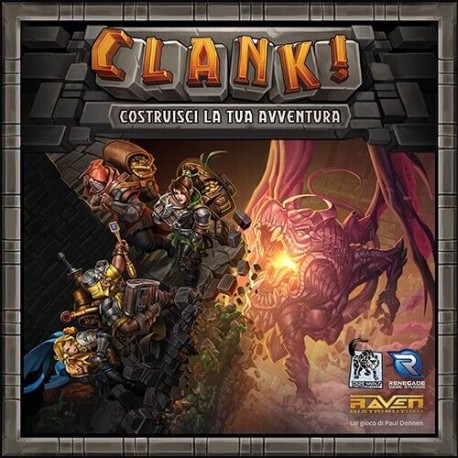 Clank - Edizione Italiana Raven  - gioco da tavolo