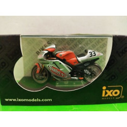 Yamaha YZRM1 RAB 065 2003 Die Cast Model Scala 1/24 -33 M.Melandri Bike IXO
