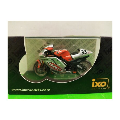 Yamaha YZRM1 RAB 065 2003 Die Cast Model Scala 1/24 -33 M.Melandri Bike IXO