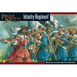 Miniature Warlord 28 mm. Serie Pike and Shotte English Civil War