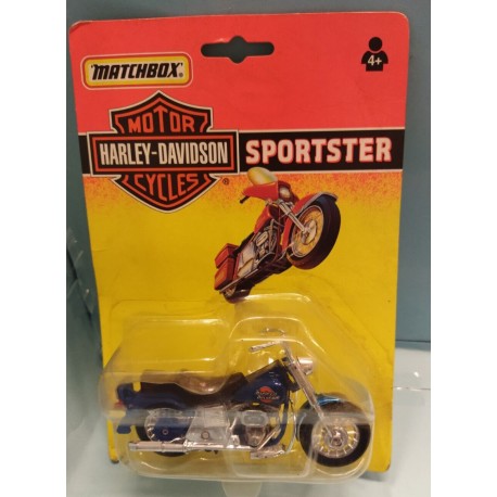 Harley Davidson Sportster Cycle - moto - Nuovo - Vintage  '80 '90 Matchbox