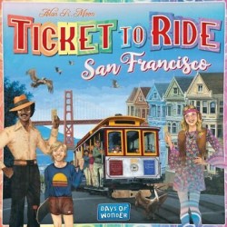 Ticket to Ride San Francisco - Gioco da Tavolo in Italiano Asmodee