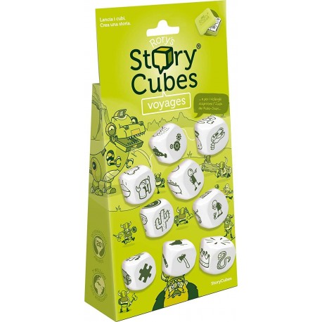 Rory's Story Cubes Voyages Nuova confezione Gioco da Tavolo in italiano Asmodee