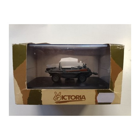 VW Schwimmwagen Open Wehrmacht 1:43 Diecast Vintage Militare Box Victoria R035