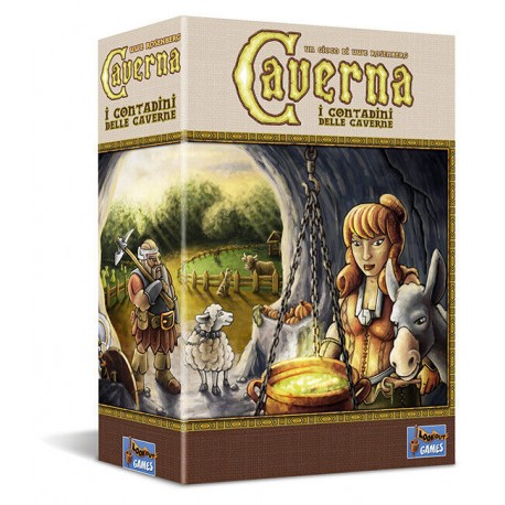 Caverna I Contadini delle Caverne Gioco da Tavolo in Italiano Asmodee