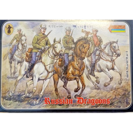 Strelets 0058 Russian Dragoons World War I 1/72 - Soldatini Cavalleria Russa WWI