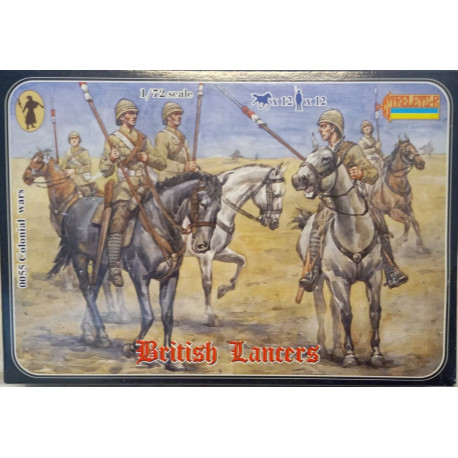 Strelets 0055 BRITISH LANCERS Colonial Wars 1/72 - Soldatini Inglesi Coloniali
